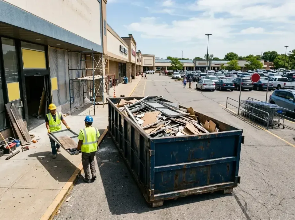 retail-store-renovation-debris-003 — frequently asked questions, Roll-off Dumpster Rentals in Vancleave, MS